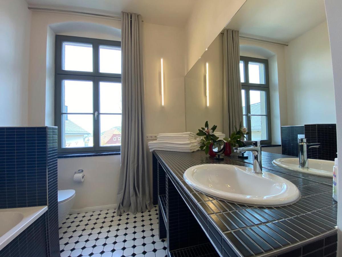Altes Pfarrhaus Apartment Papstdorf Exterior foto