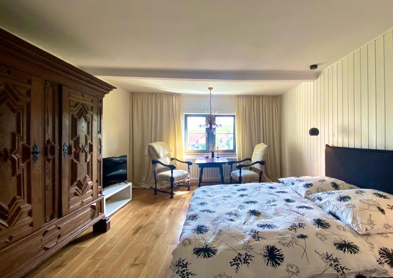 Altes Pfarrhaus Apartment Papstdorf Exterior foto