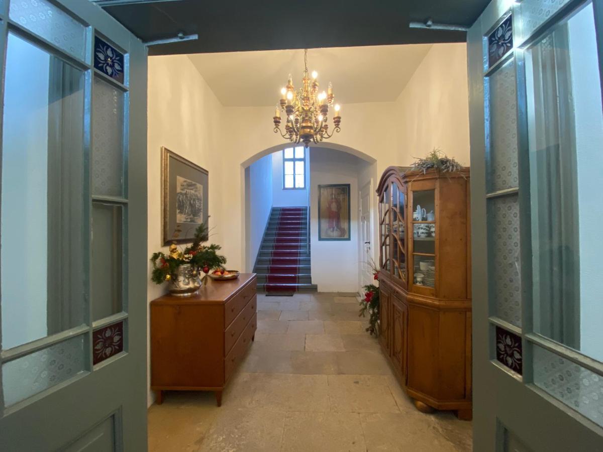 Altes Pfarrhaus Apartment Papstdorf Exterior foto