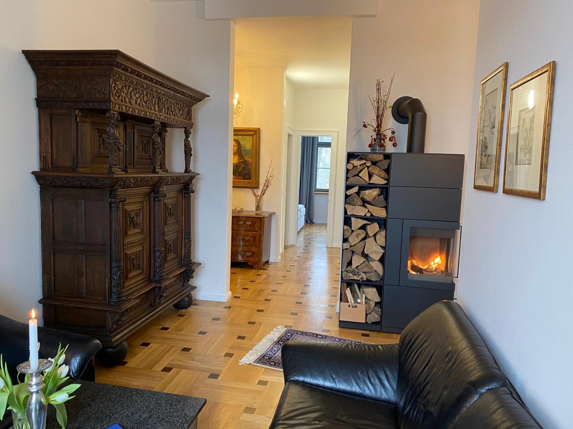 Altes Pfarrhaus Apartment Papstdorf Exterior foto